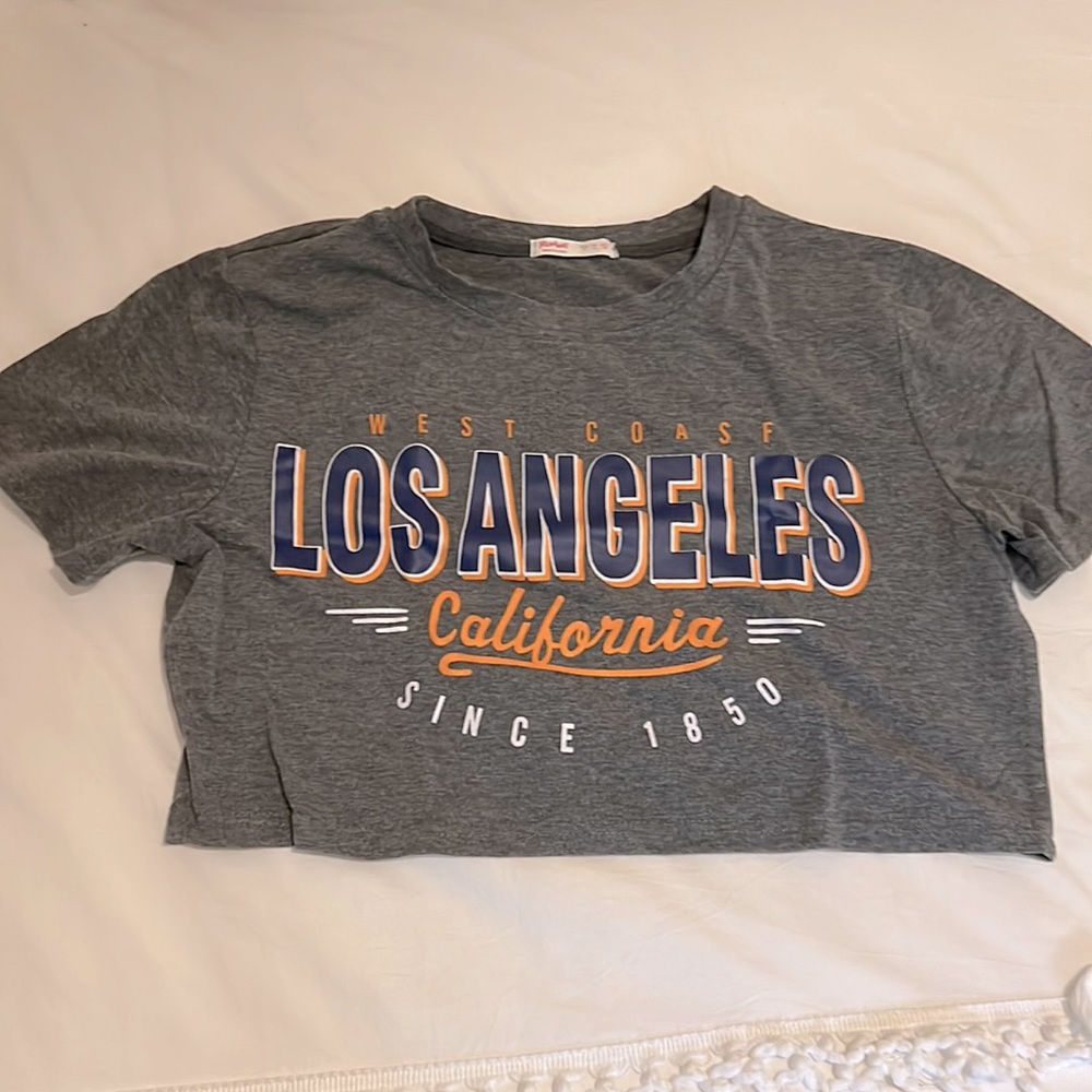 LA crop top